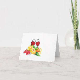 Note Cards : Fruits & Wine