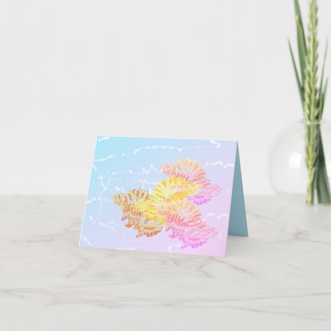 Note Cards : Sea Shells (Front)