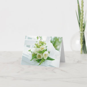Note Cards with Beautiful White Roses