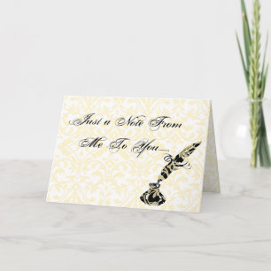 Note For You.... Card