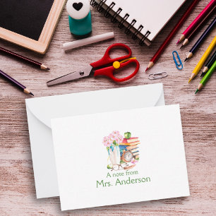 Note From Teacher Card