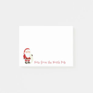 Note from the North Pole Santa