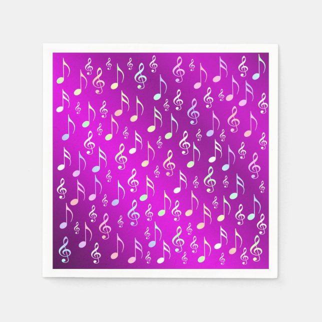 note, music, metal, sheet music, band, clef, napkin (Front)