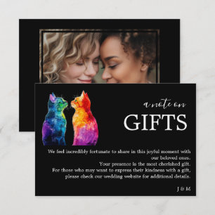 🌈 Note on Gifts Purrfectly Yours: Purrfectly Enclosure Card