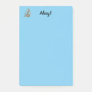 Note Pad - Ahoy with Grey Anchor