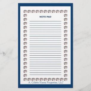 Note Pad- Design 3 Stationery