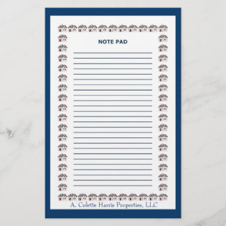 Note Pad- Design 3 Stationery