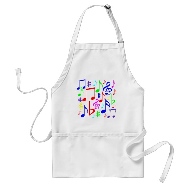 note rainbow standard apron (Front)