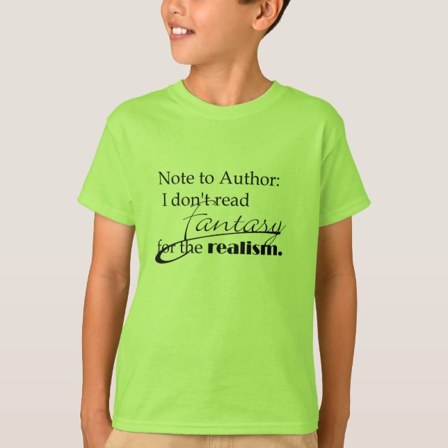 Note to Author T-Shirt (Front)