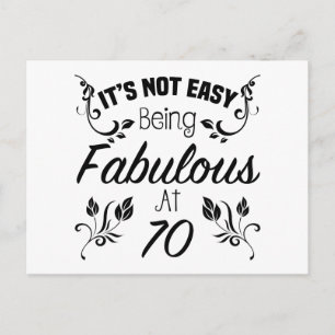 NotEasy70a Postcard