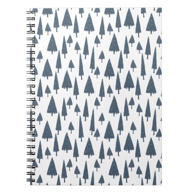 Notebook (16,5 x 22,2cm) - Christmas Pattern (Front)