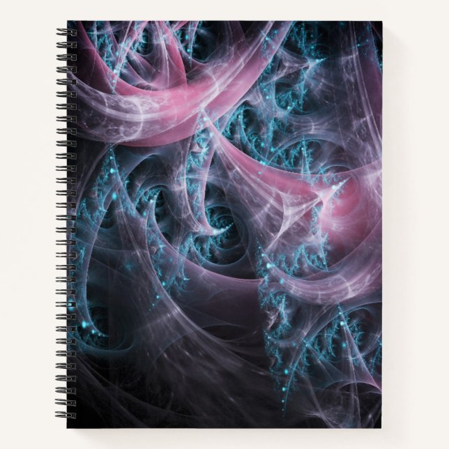 Notebook-Abstract Art Print Notebook (Front)