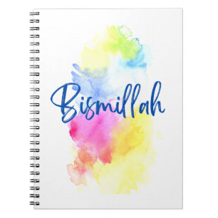 Notebook - Bismillah - Colourful