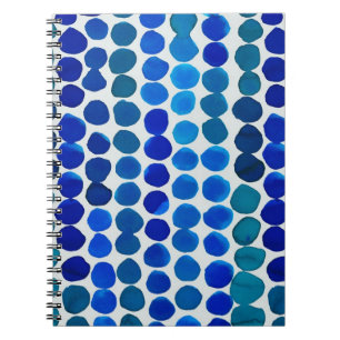 Notebook- Blue Dots! Spiral Notebook