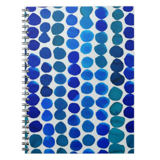 Notebook- Blue Dots! Spiral Notebook