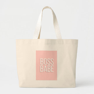 Notebook BOSS BABE Journal in Pink Large Tote Bag
