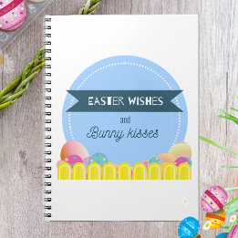 Notebook | 'Bunny kisses' cute Easter design