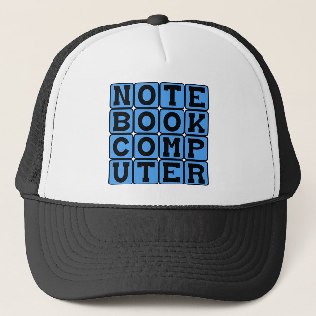 Notebook Computer, Portable Device Trucker Hat (Front)