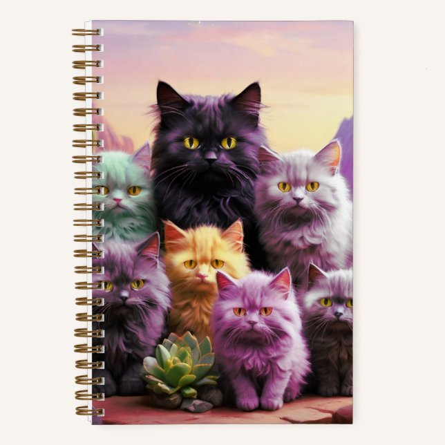 Notebook for cat lover (Front)