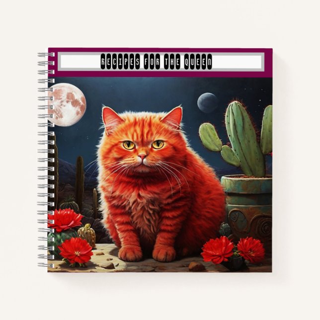 Notebook for Cat Lovers (Front)