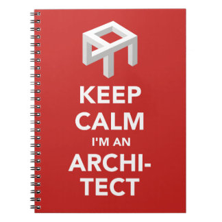 Notebook for humourous architect