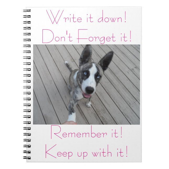 Notebook for Rescued Animal Lovers (Front)