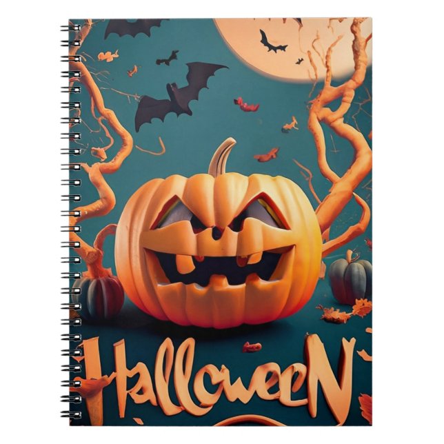 Notebook Halloween pumpkins (Front)