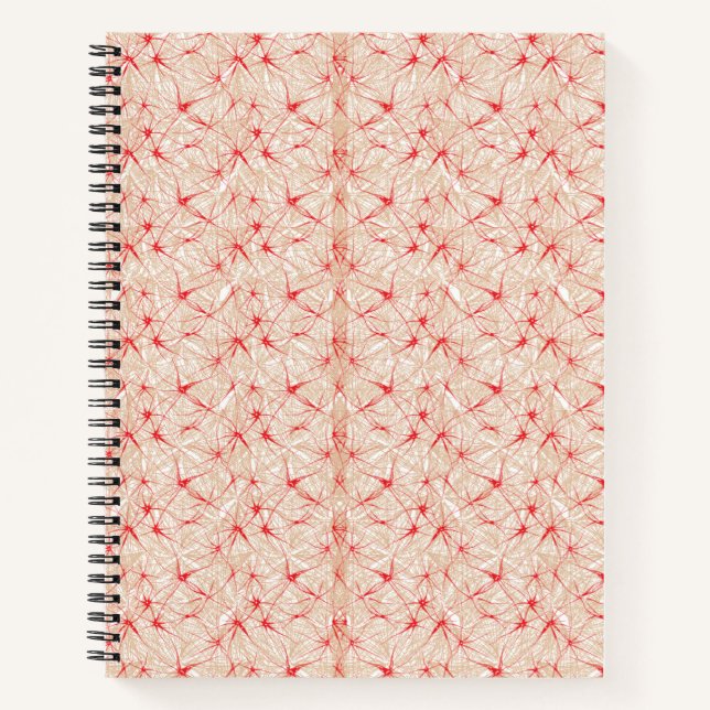 Notebook Journal | Geometric Pattern – Deluxe Spir (Front)