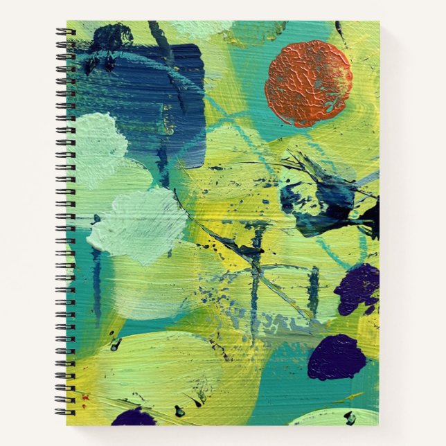 Notebook Journal in the Fenceposts design (Front)