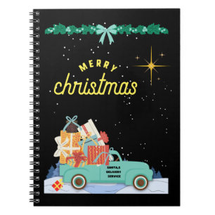 Notebook/Journal Merry Christmas Santa's Delivery Notebook