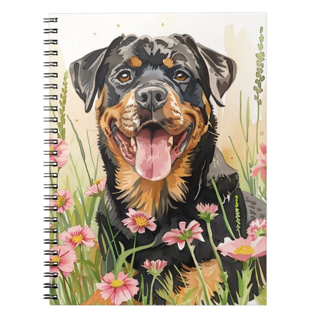  Notebook / Journal – Rottweiler Notebook (Front)