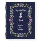 Notebook, keep track of your millions