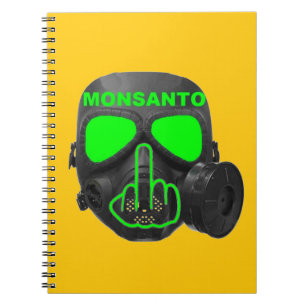 Notebook Monsanto Gas Mask Flip
