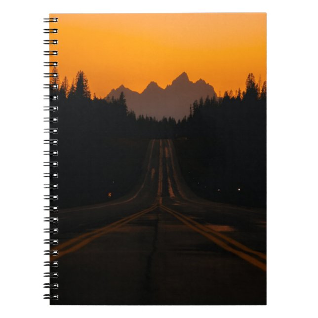 Notebook Mountain Sunset Highway (Front)