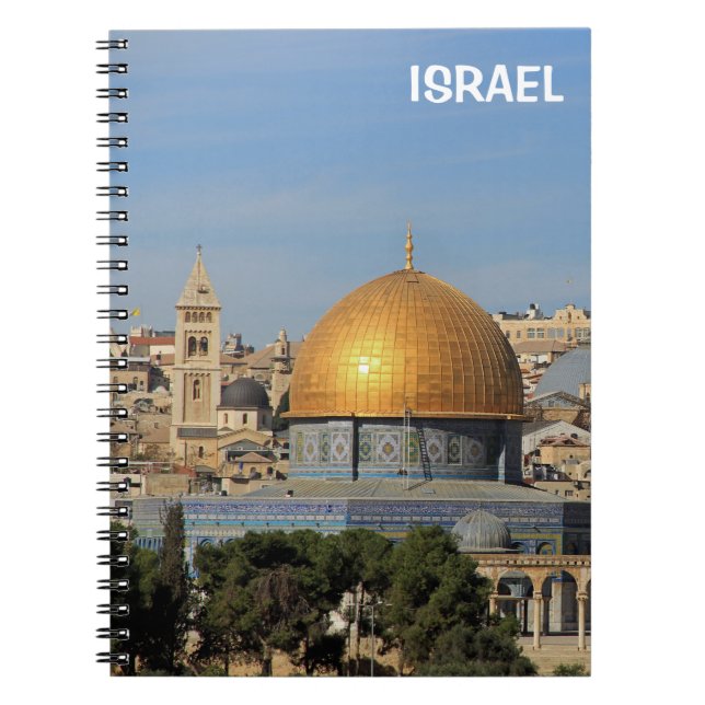 Notebook of Jerusalem in Israel (Front)