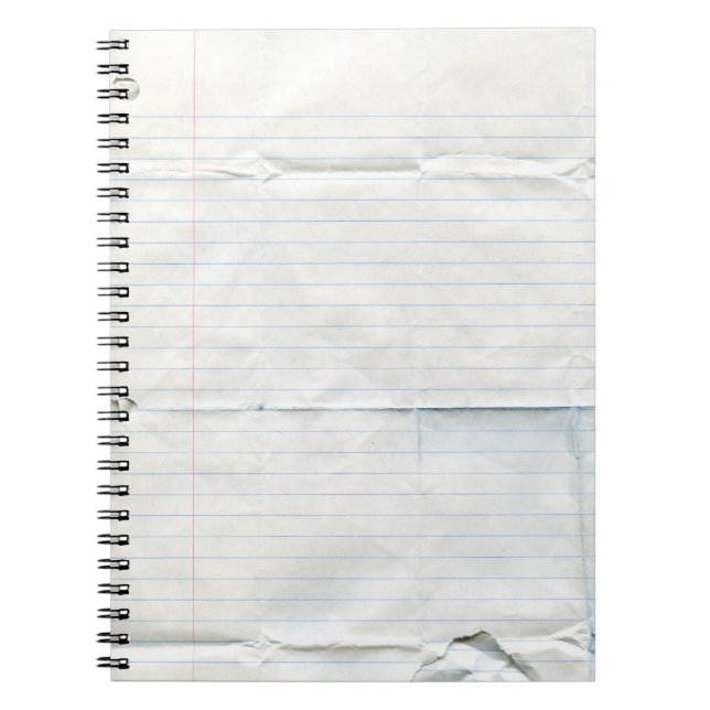 Notebook Paper Notebook (Front)