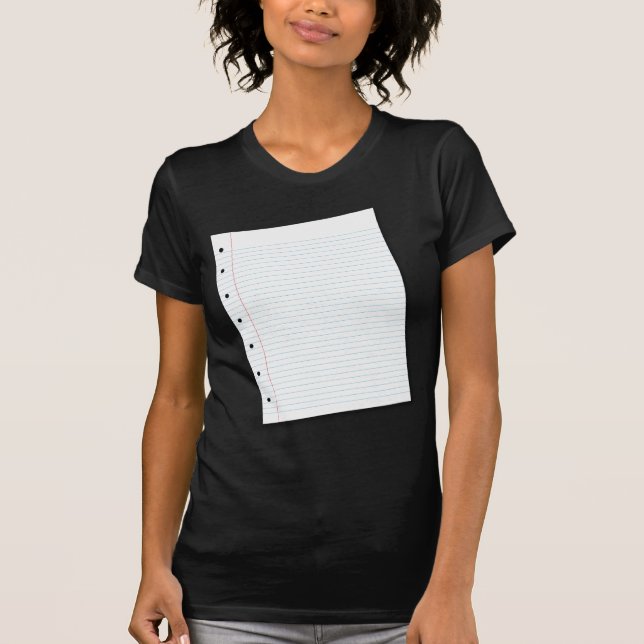 notebook paper T-Shirt (Front)