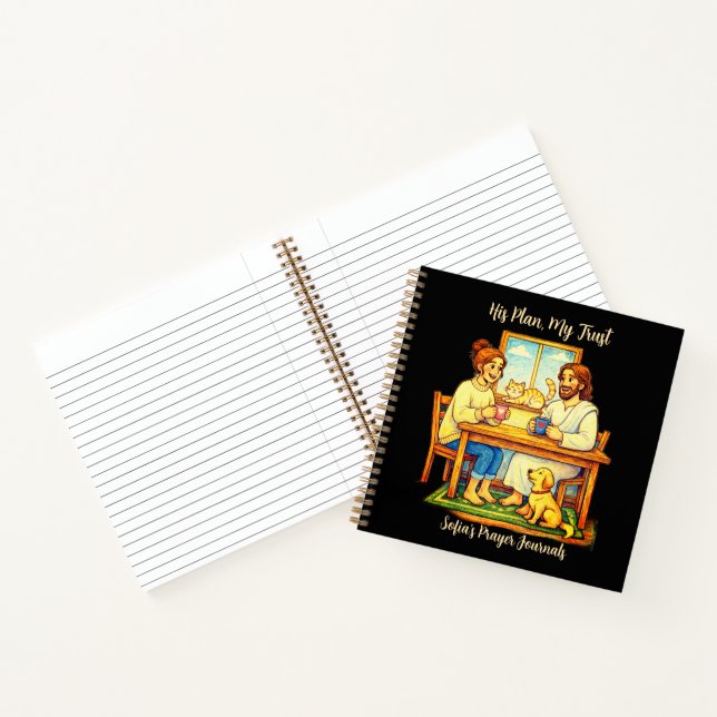 Notebook Personalized Jesus Prayer Journal faith (Inside)