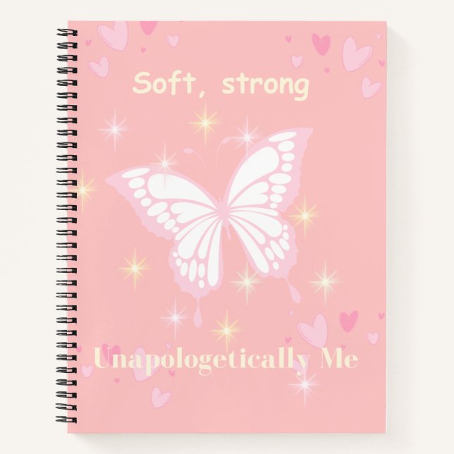 Notebook – Pink Empowerment Journal (Front)