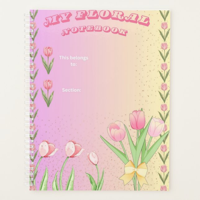 notebook  planner (Front)