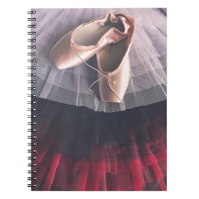 Notebook - Pointe Shoes & Tutu (Front)