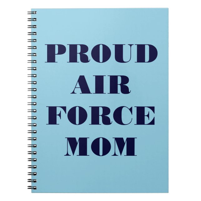 Notebook Proud Air Force Mum (Front)