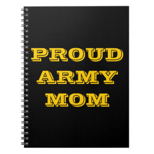 Notebook Proud Army Mum