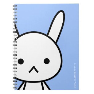 NoteBook - Rabbit - SkyBlue