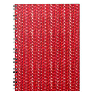 Notebook Red Glitter
