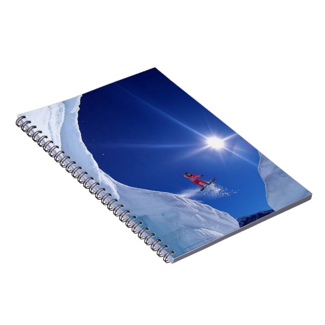 Notebook-Snowboarder Notebook (Right Side)