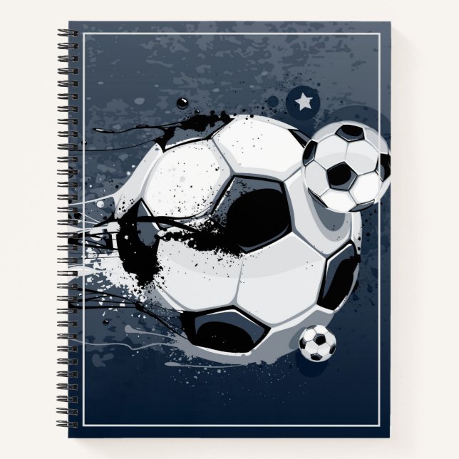 Notebook-Soccer Ball Notebook (Front)