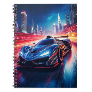 Notebook - sport car