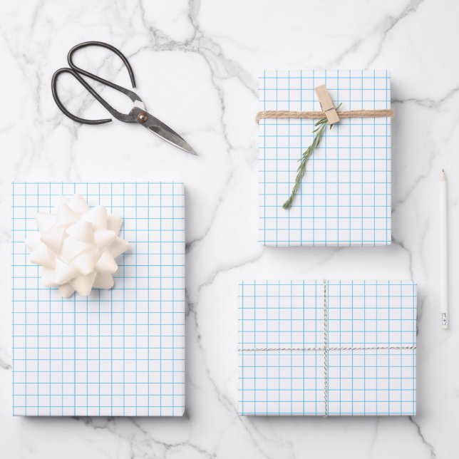 Notebook Style Wrapping Paper Sheet (Front)