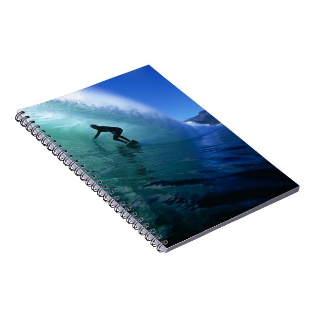 Notebook-Surfer Spiral Notebook (Right Side)